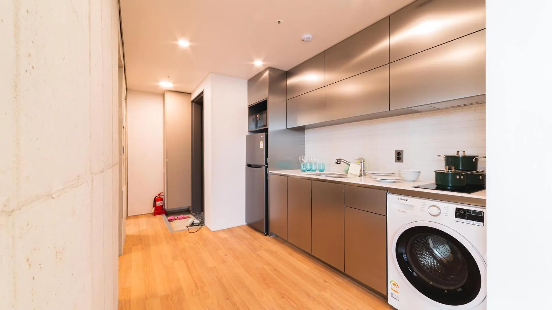 Apartman Hongik Univ Station Wave Family Suite #2 Szöul