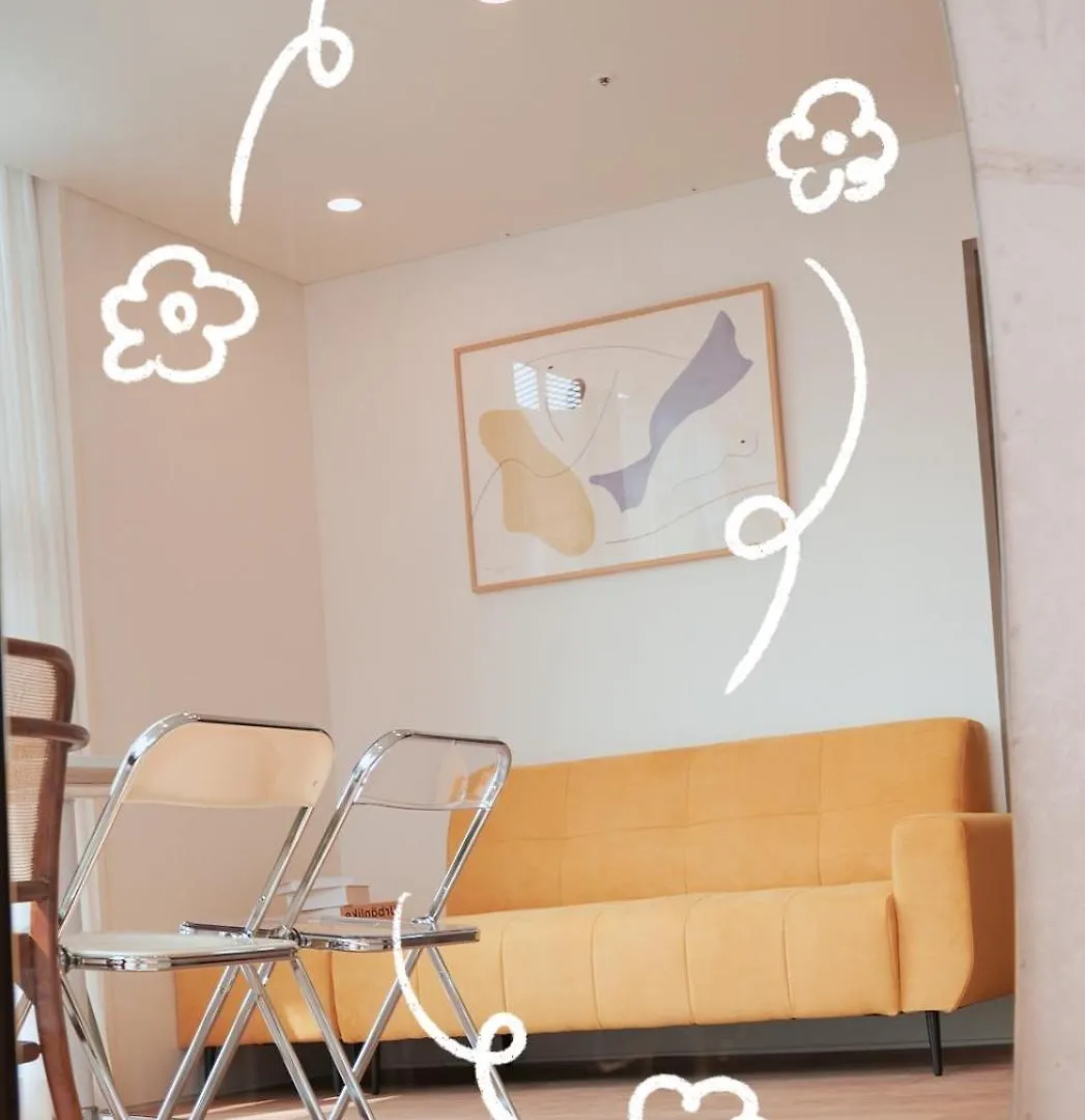 Apartman Hongik Univ Station Wave Family Suite #2 Szöul